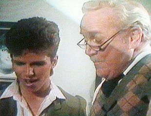 Mr Benjamin shows Joan Brenda's test photo