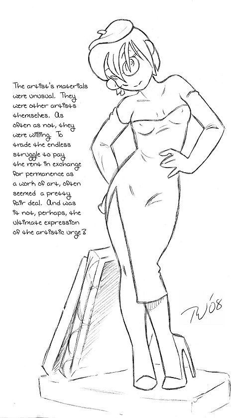 Taral Wayne - Artistic Materials (click for full-size version) Taral Wayne - Artistic Materials (click for full-size version)