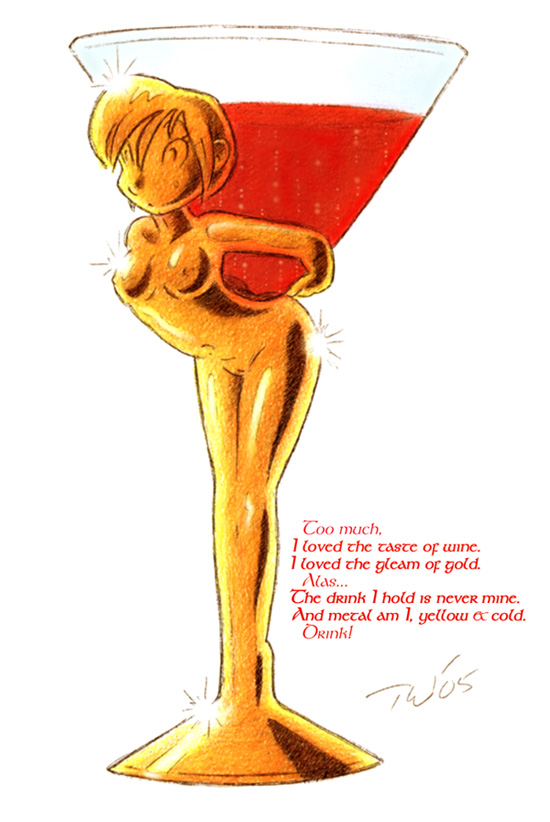 Taral Wayne - Gold Chalice (Girl) Taral Wayne - Gold Chalice (Girl)