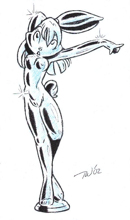 Taral Wayne - Electroplated Rabbit