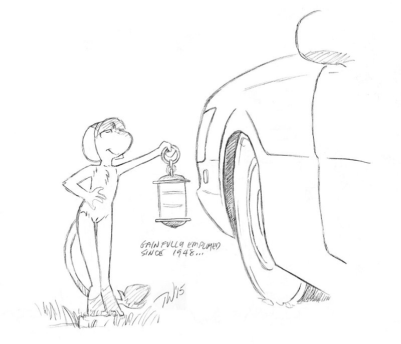 Taral Wayne - Lawn Fraggle