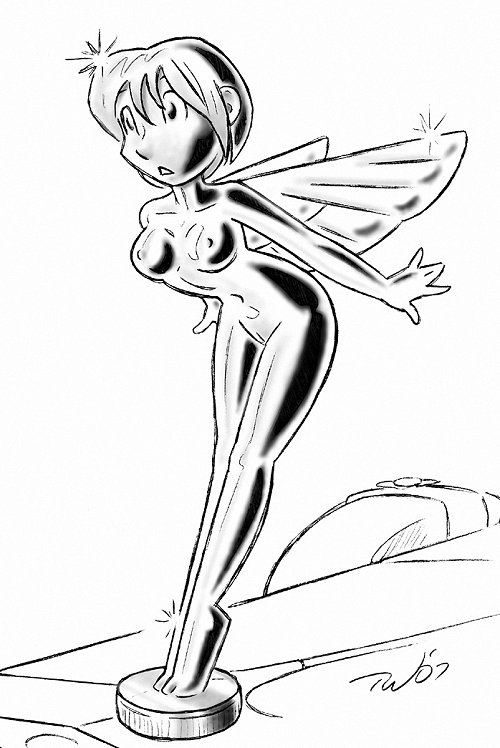 Taral Wayne - Silver Girl - click for full-size version