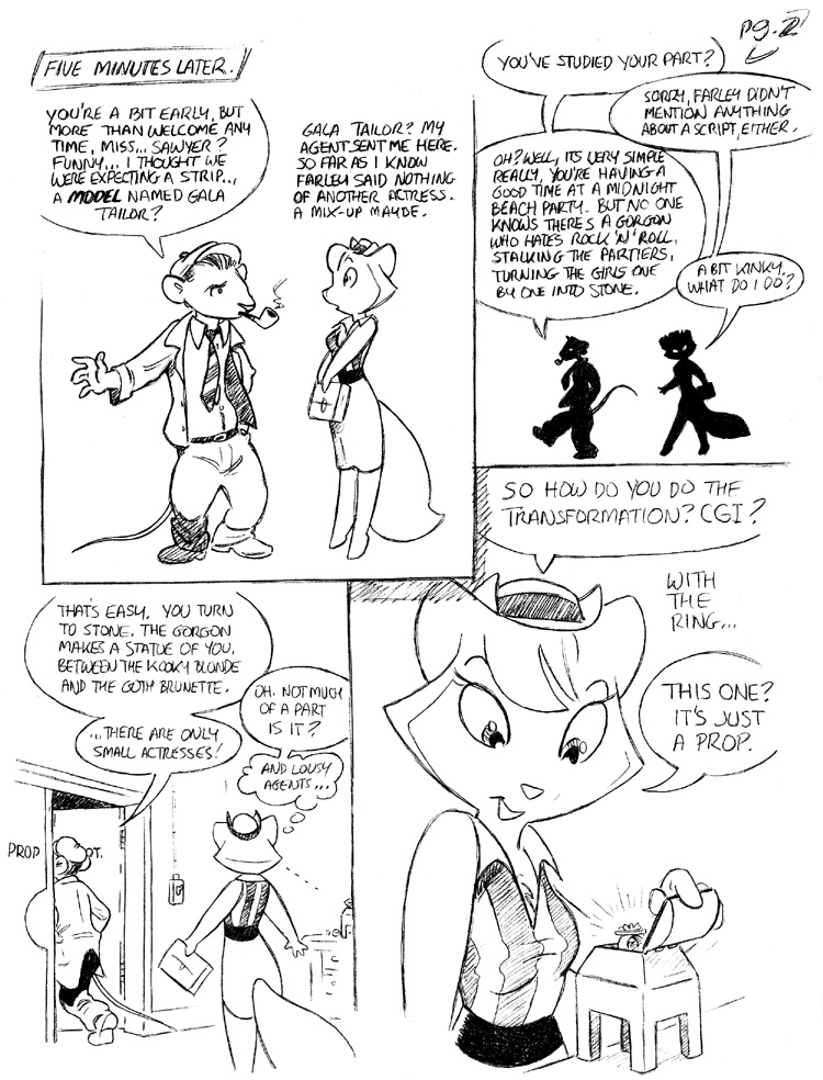 Taral Wayne - Sawyer: Special Effects 2 of 6 Taral Wayne - Sawyer: Special Effects 2 of 6